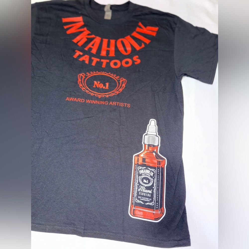 SOLD-NWOT inkaholik tatto shirt size L - Picture 4 of 8